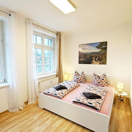 Lichtdurchflutete Helle Wohnung Mit Garten Sauna & Pool - Hw3 Sebnitz Exterior photo