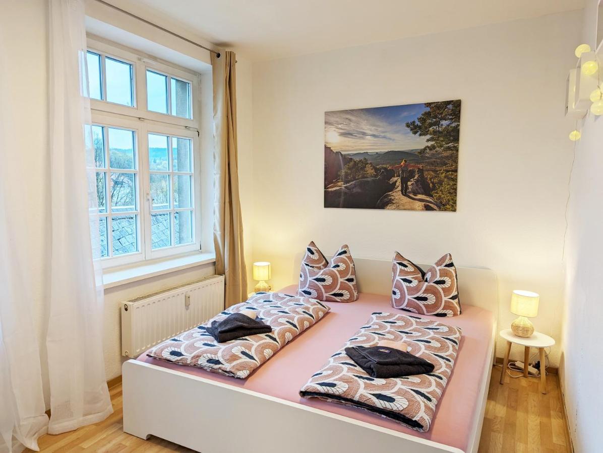 Lichtdurchflutete Helle Wohnung Mit Garten Sauna & Pool - Hw3 Sebnitz Exterior photo
