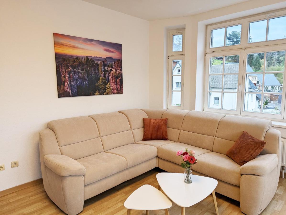 Lichtdurchflutete Helle Wohnung Mit Garten Sauna & Pool - Hw3 Sebnitz Exterior photo