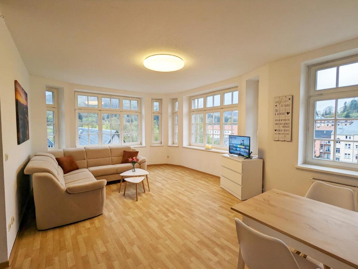 Lichtdurchflutete Helle Wohnung Mit Garten Sauna & Pool - Hw3 Sebnitz Exterior photo