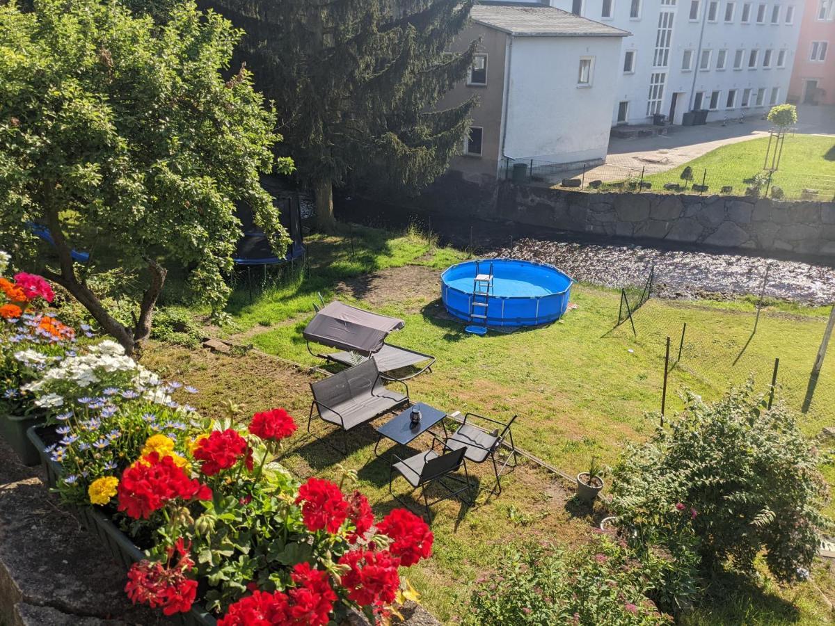 Lichtdurchflutete Helle Wohnung Mit Garten Sauna & Pool - Hw3 Sebnitz Exterior photo