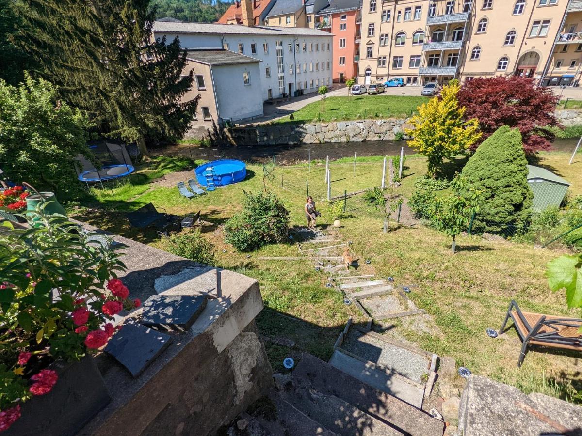 Lichtdurchflutete Helle Wohnung Mit Garten Sauna & Pool - Hw3 Sebnitz Exterior photo