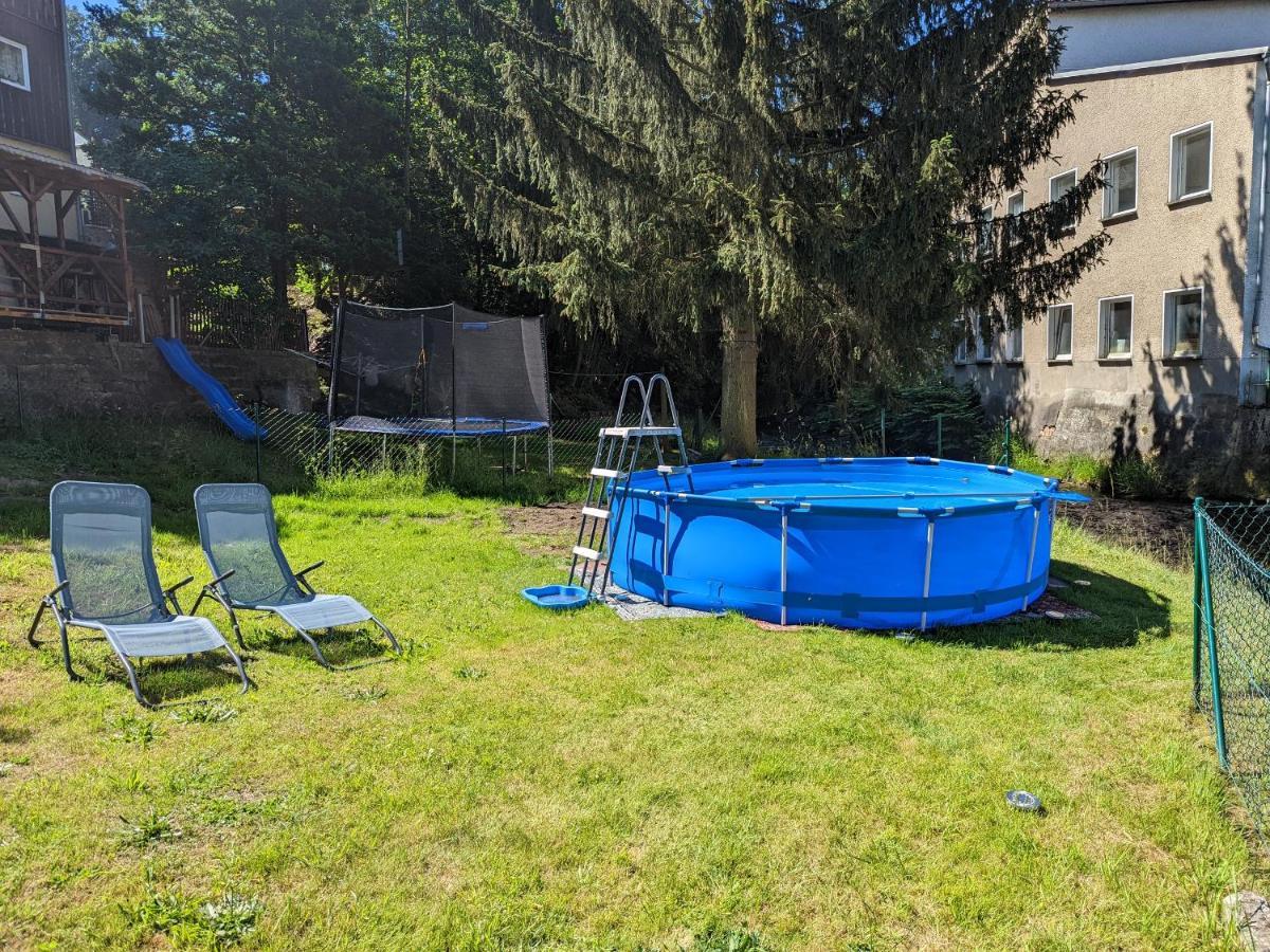 Lichtdurchflutete Helle Wohnung Mit Garten Sauna & Pool - Hw3 Sebnitz Exterior photo